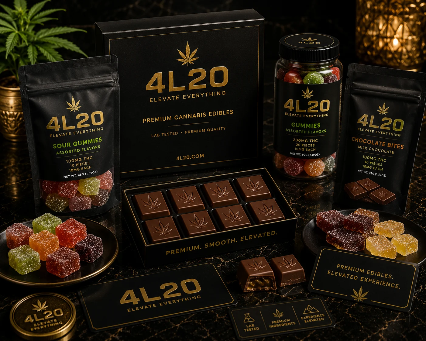 Sour Gummies & Chocolates